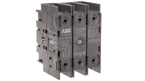 Rozłącznik izolacyjny 3P 125A bez napędu do wbudowania OT125FT3 1SCA105060R1001