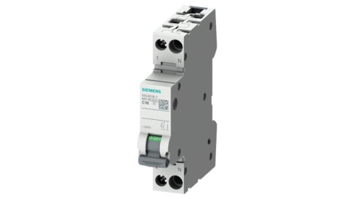 Wyłącznik nadprądowy B16 6kA 1+N 1 modułowy 5SL6016-6