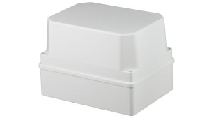 Puszka n/t hermetyczna 190x140x140 bez dławików wysoka IP56 szara S-BOX 416H