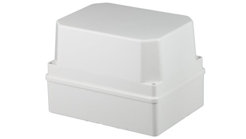 Puszka n/t hermetyczna 190x140x140 bez dławików wysoka IP56 szara S-BOX 416H