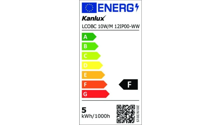 Taśma LED 12V LCOBC 10W/M 12IP00-WW 920m/m 3000K Ra90 rolka 50mb 3 lata Gwarancji 38903