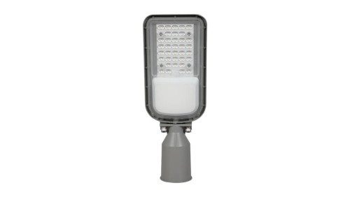 Oprawa Uliczna LED 30W 4050lm 4000K IP65 Szara 5 Lat Gwarancji Regulowany uchwyt 23831