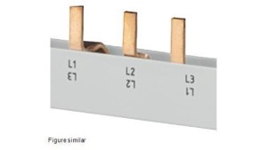 Szyna łączeniowa grzebieniowa 10qmm 3x1-faz.+HS długość 1016mm 5ST3744