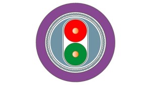 Kabel PROFIBUS 1x2x0,64 PVC fioletowy SIMATIC NET 6XV1830-0EH10 /bębnowy/