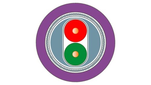 Kabel PROFIBUS 1x2x0,64 PVC fioletowy SIMATIC NET 6XV1830-0EH10 /bębnowy/