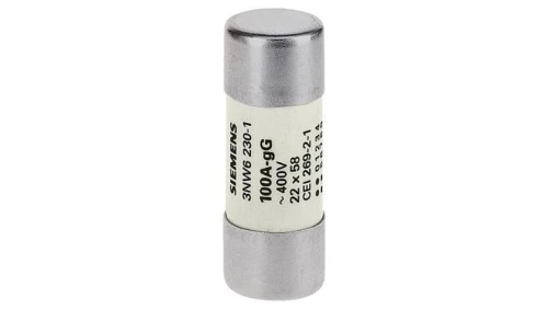 Wkładka bezpiecznikowa cylindryczna gG NFC 22x58mm 690V AC 20A bez wskaźnika 3NW6207-1