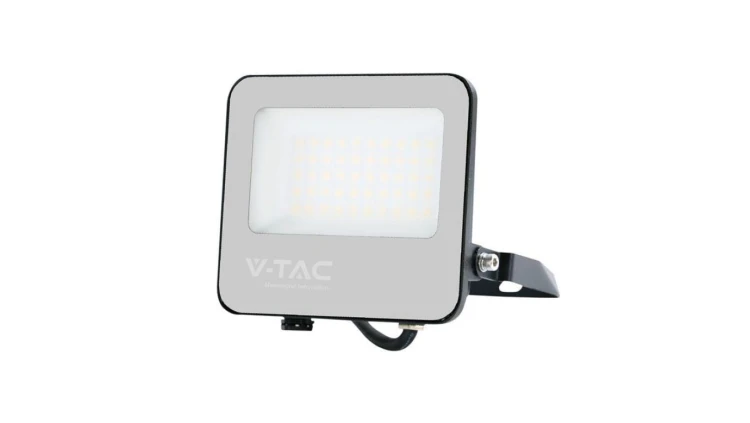 Projektor LED 30W 5550lm 6500K 185LM/W IP65 Czarny 5 Lat Gwarancji 9891-5
