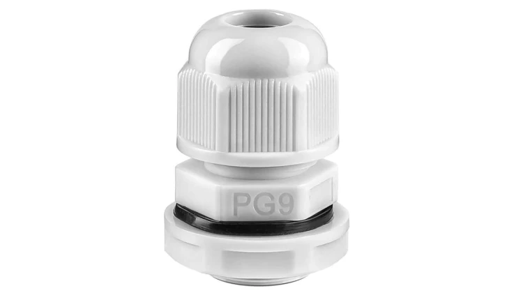 Dławnica kablowa PG9G-R szary 87001002 /50szt./
