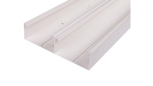 Kanał instalacyjny bez pokrywy KIO 190x50mm zatrzaskowy biały 330240 /2m/