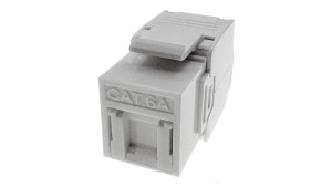 Gniazdo keystone RJ45 beznarzędziowe UTP kat. 6A Q-LANTEC