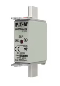 Wkładka bezpiecznikowa NH000 25A gL/gG 690V 25NHG000B-690