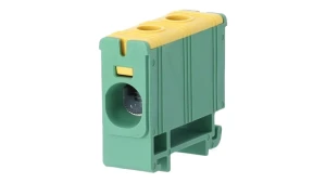 Złączka szynowa zgx 1x50 mm2 żółto - zielona GEP-00047