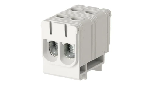 Złączka szynowa zgx 2x50 szara GEP-00051