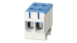 Złączka szynowa zgx 2x50 niebieska GEP-00052