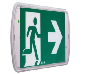 Oprawa awaryjna SafeLite,MNM,IP65,100lm,3H +zestaw 3 piktogramów SL2MNM65D3C3A