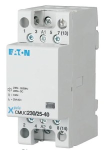 Stycznik instalacyjny z cewką AC/DC 230 V AC/DC 3 N/C + 1 N/O 25A 137401