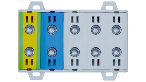 Listwa zaciskowa pięciopolowa 5x50 mm2 (3P+N+PE ) GEP-00108