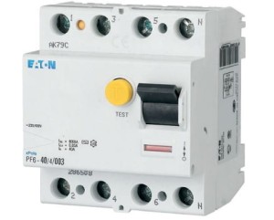 Wyłącznik różnicowoprądowy 4P 40A 0,03A typ A PF6-40/4/003-A 112933