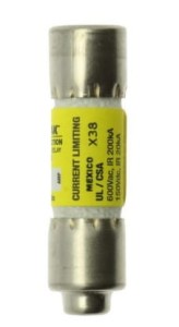 Wkładka bezpiecznikowa cylindryczna 10x38mm 6A 600V AC/150V DC, zwłoczna, klasa CC LP-CC-6