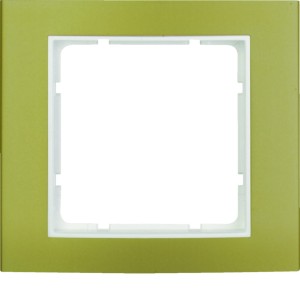 Ramka 1-krotna złoty/śnieżnobiały B.3 10113046