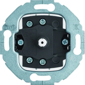 R.classic/Serie 1930/Glas Łącznik obrotowy świecznikowy (seryjny), mechanizm, zaciski śrubowe 387503