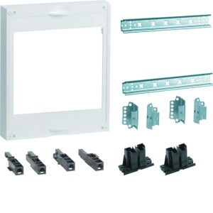 Zestaw dla 2 rozłączników NH00/NH000 z szynami TS35 Univers NHC 300x250mm UC21ST0