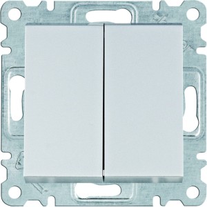 Lumina Łącznik schodowy podwójny srebrny WL0052