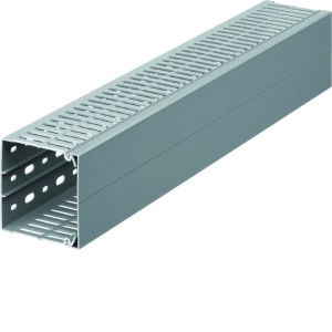 tehalit Kanał grzebieniowy BA7A 80x80mm PVC szary BA7A80080 /2m/