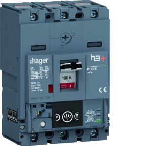 MCCB Wyłącznik mocy h3+ P160 3P 160A 70kA Energy HES160NC
