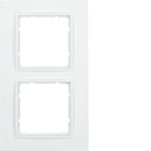 Berker/B.7 Ramka podwójna biały mat 10126919