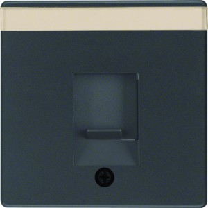 Element centralny z zasuwą chroniącą przed kurzem Q.1/Q.3 antracyt aksamit 11706086