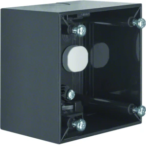 Integro Flow Puszka natynkowa 1-krotna antracyt połysk 0911512515