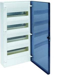 Rozdzielnica modułowa 4x12 natynkowa IP40 Golf (drzwi transparentne) VS412TD