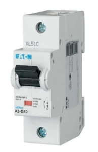 Wyłącznik nadprądowy 1P D 80A 20kA AC AZ-D80 211822