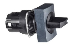 Napęd przełącznika piórk. podśw. prost. czarna O16 3-poz. z sam. powr. ZB6DD25