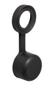 Pokrywa ochronna czarna O22 głowicy przyc. ZBGP