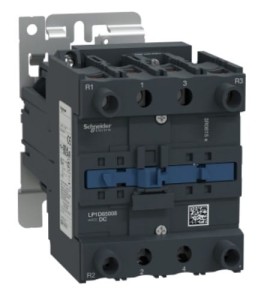 TeSys Deca Stycznik 4 bieguny I=60A AC-1 styki 2 Z+2 R napięcie cewki 24 V DC LP1D65008BD