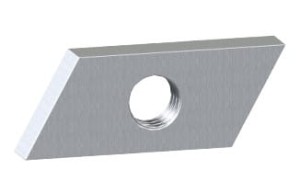 Standardowa nakrętka M6 do pinowych szyn aluminiowych NSYNM6 /100szt./