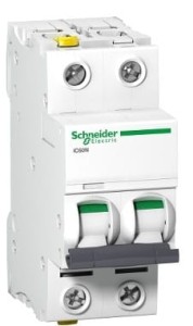 Wyłącznik nadprądowy 2P D 40A 6kA AC iC60N-D40-2 A9F05240