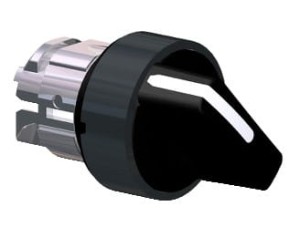 Napęd przełącznika piórk. czarna O 22, 2 poz., stabilna ZB4BD27