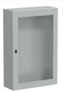 Spacial S3D przezr. drzwi bez pł.mont.wys.1200xW800xD300 IP66 IK08 RAL7035, NSYS3D12830T