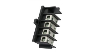 Listwa zaciskowa czteropolowa typu Zgx 4x35mm2 czarna GEP-00170