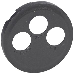 CELIANE Plakietka do gniazd TV-RD-SAT grafit 067985