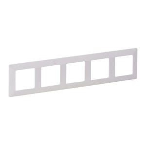 VALENA LIFE Ramka pięciokrotna biała 754005
