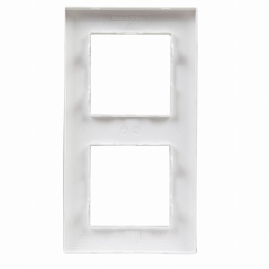 Niloe Step Ramka podwójna 2x biały 863192