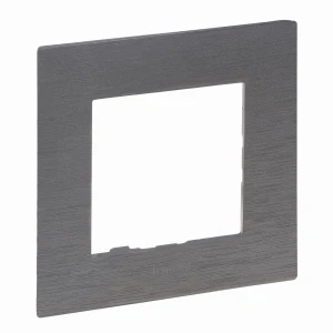 Niloe Step Ramka pojedyncza 1x stal szczotkowana 863991