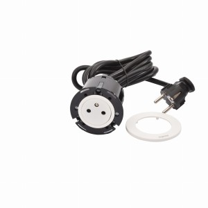 INCARA Gniazdo meblowe DISQ 60 2p+z 2,0 m biały 654720