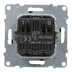 SUNO Ściemniacz obrotowy dla lamp LED z opcją ściemniania 5-75W czarny 721479