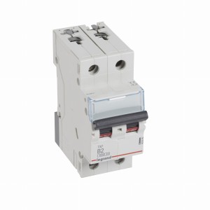 Wyłącznik nadprądowy 2P B 2A 6kA AC S302 TX3 403380