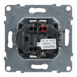 SUNO Łącznik schodowy z podświetleniem biały 10AX 250V zaciski automatyczne 721116